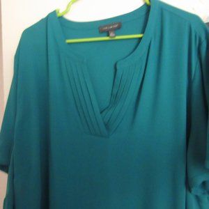 Plus size dress top for women